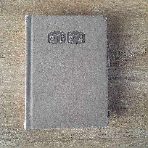 2024 diary new with pen for notebook