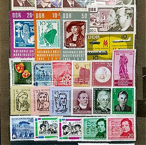 Ξένα γραμματόσημα (Αν. Γερμανία)