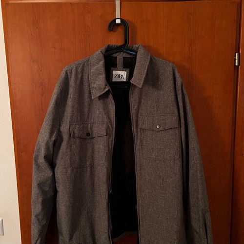 Zara jacket new, gray, size L