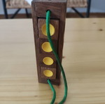 Crazy Four Puzzle Game like new