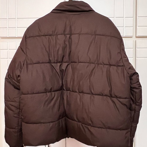 Brown men's jacket H&M size L like new, water-resistant and windproof