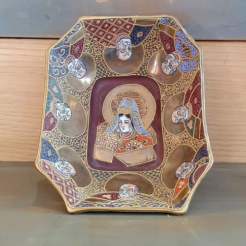 Satsuma Japanese vintage porcelain used