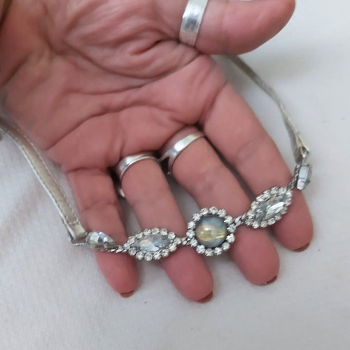 Anklet with Silver Straps Princess Model like new