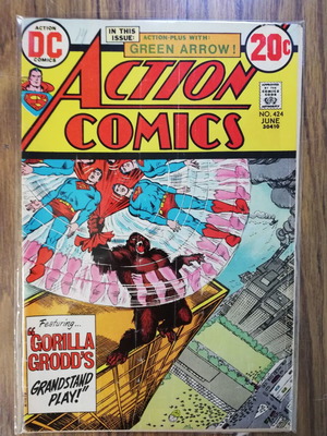 Action Comics 424 used, English, DC Comics (1938)