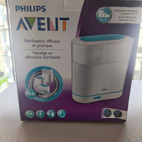 Philips Avent 3 in 1 Steam Sterilizer like new