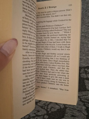 Death à l'Orange βιβλίο μεταχειρισμένο, Nancy Fairbanks, μυστήριο και συνταγές