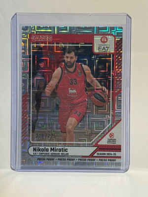 2024-25 Panini Donruss Euroleague Nikola Mirotic #107  Press Proof /275