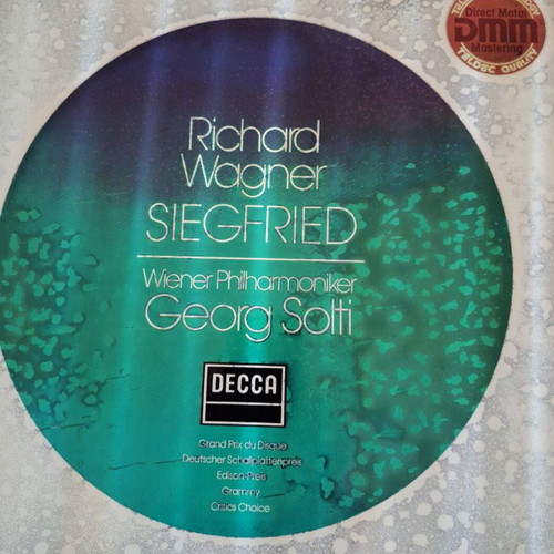 Vinyl set of Richard Wagner works conducted by Georg Solti like new
