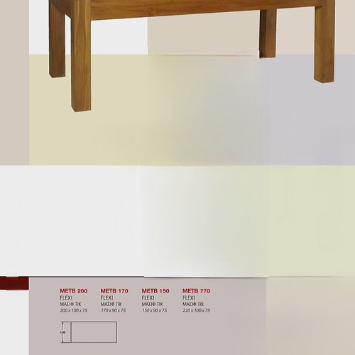 Teak dining table new, solid wood from Indonesia