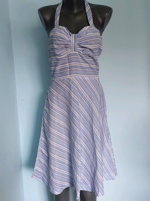 Handmade dress with bustier and open back like new