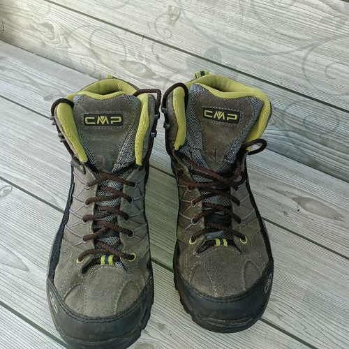 CMP Waterproof hiking shoes used, size 38, multicolor