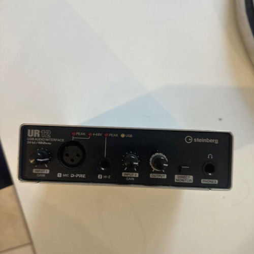 Yamaha Stauberg UR12 professional external audio interface used