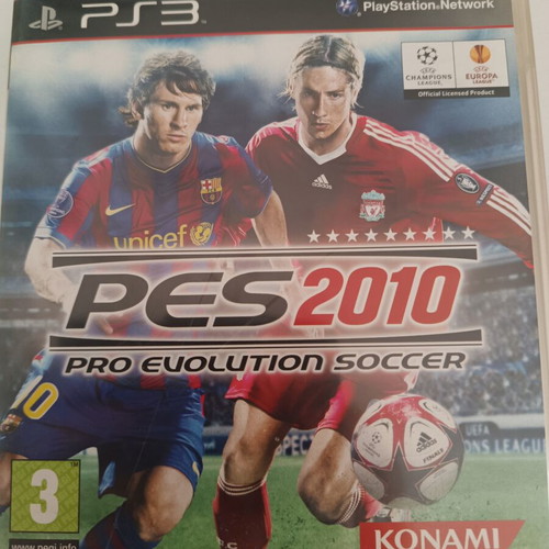 PES 2010 PS3 game