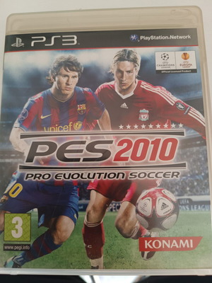 PES 2010 PS3 game