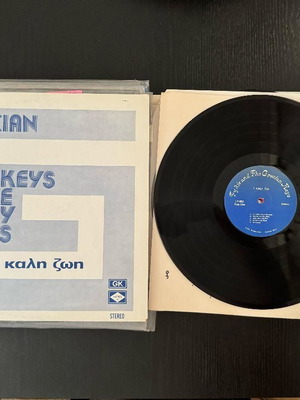 Grecian Keys LP used, laiko, signed Greek-American vinyl
