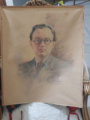 Προσωπογραφία ζωγραφική έργο τέχνης 1936