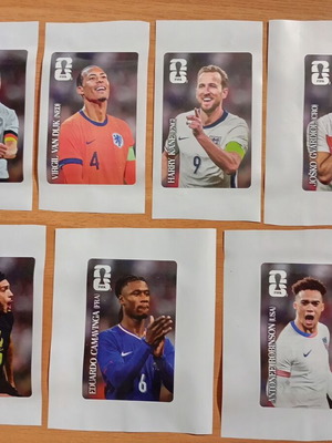 Panini FIFA World Cup 2026 Coca Cola αυτοκόλλητα, 7 διαφορετικά, έκδοση EU