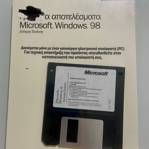 Microsoft Windows 98 SE Second Edition full operating system new