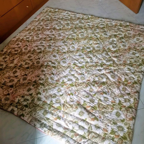 Handmade wool quilts like new, set of two
