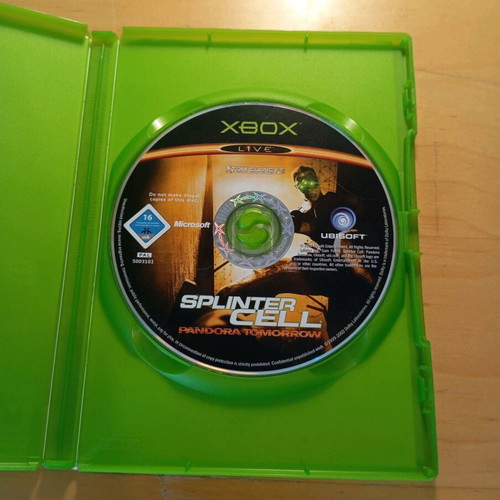 Tom Clancy's Splinter Cell Pandora Tomorrow Xbox game like new