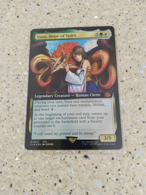 Magic the gathering Yuna, Hope of Spira (V.2) foil