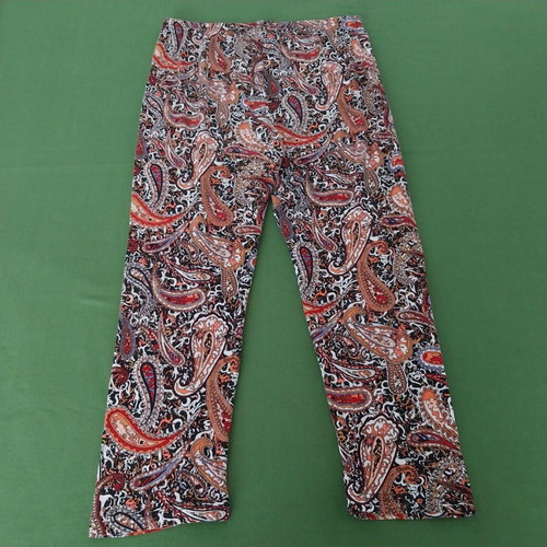 Janina Capri Leggings size L/40 like new, multicolor
