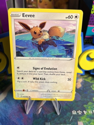 Eevee Shining Fates Pokemon card