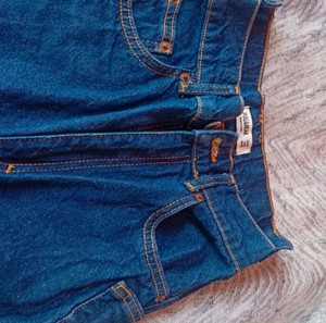 τζιν pull and bear γυναικείο crop.