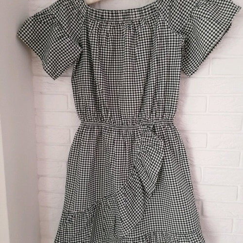 Sfera off-shoulder mini dress like new, black