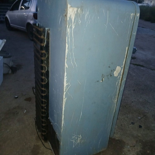 Westinghouse refrigerator used, collectible from 1950 with wear