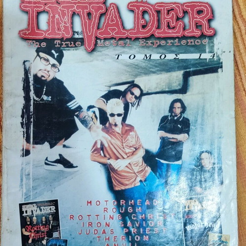Metal Invader magazine used, year 2000