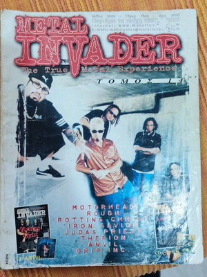 Metal Invader magazine used, year 2000