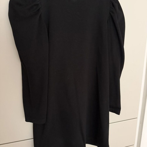 Zara winter mini dress size M used, black