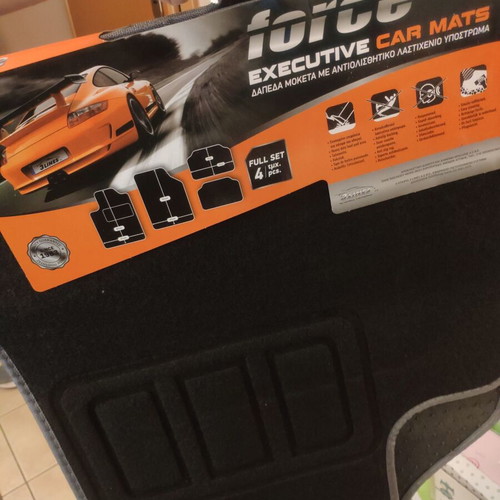 Car mats new, set of 4 pieces