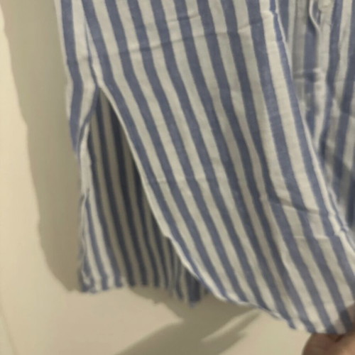 Bsb shirt dress striped blue and white like new, size XS