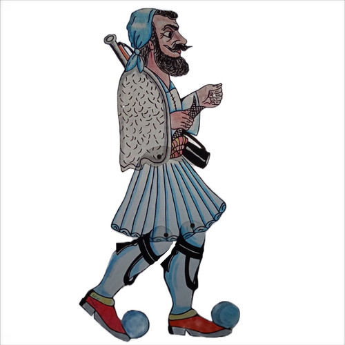 Kapetan Gris shadow theater figure like new