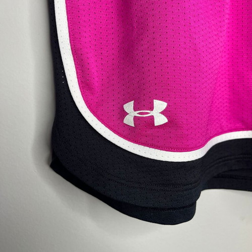 Under Armour HeatGear Athletic Shorts like new, pink, size M