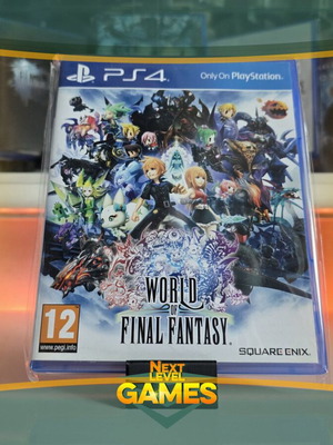 World of Final Fantasy PS4 game like new