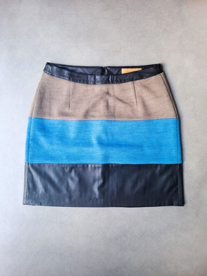 Silvian Heach Colour Block Skirt size XS like new