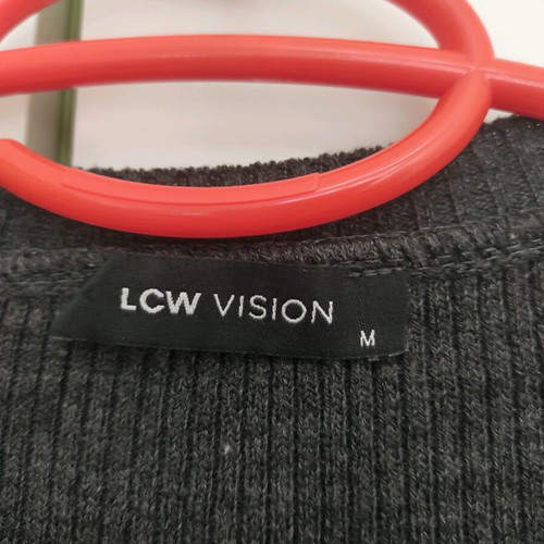 LCW sweaters set of 2, like new, gray and burgundy