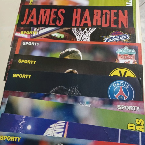 Sports posters like new, pack of 11, from Sporty and All Star Basket magazines