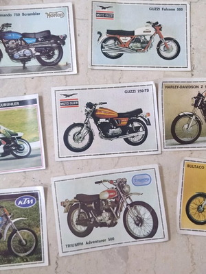 Panini Super Moto stickers used