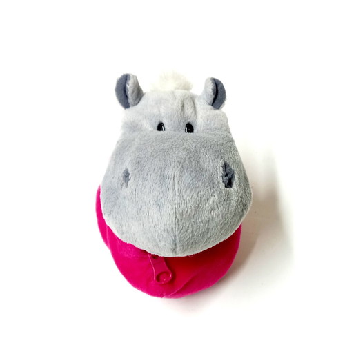 NICI Bud Belly Hippo plush like new with zipper and baby
