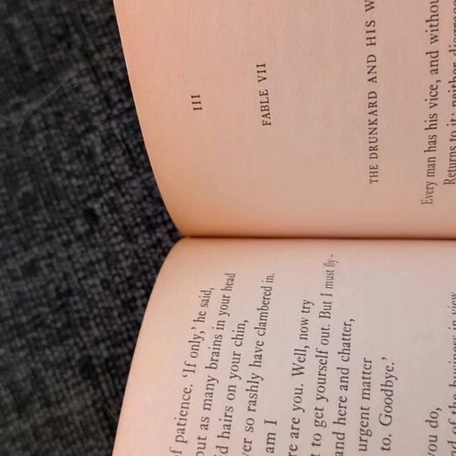 Selected Fables by La Fontaine used book in English