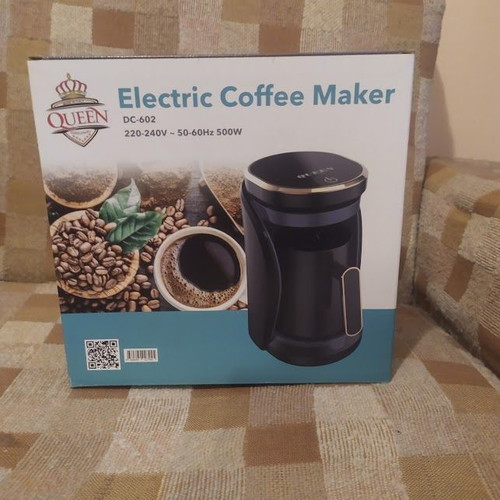 Electric Coffee Maker Queen like new for Greek Coffee