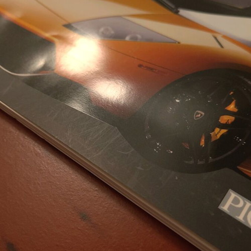 Lamborghini Pignamoda notebook like new, large size