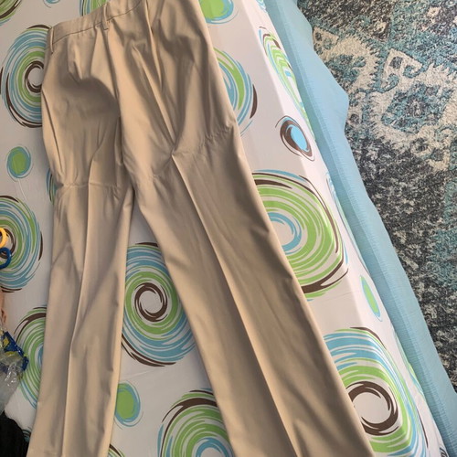 Pants beige straight fit like new, size XL