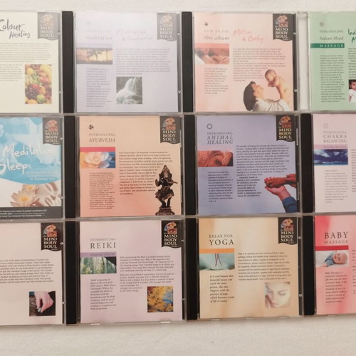The Mind Body Soul series CD collection like new, 12 discs