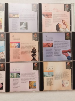 The Mind Body Soul series CD collection like new, 12 discs
