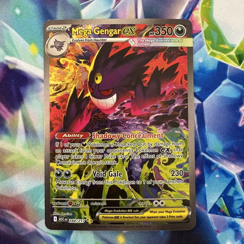 Mega Gengar EX 284 card like new